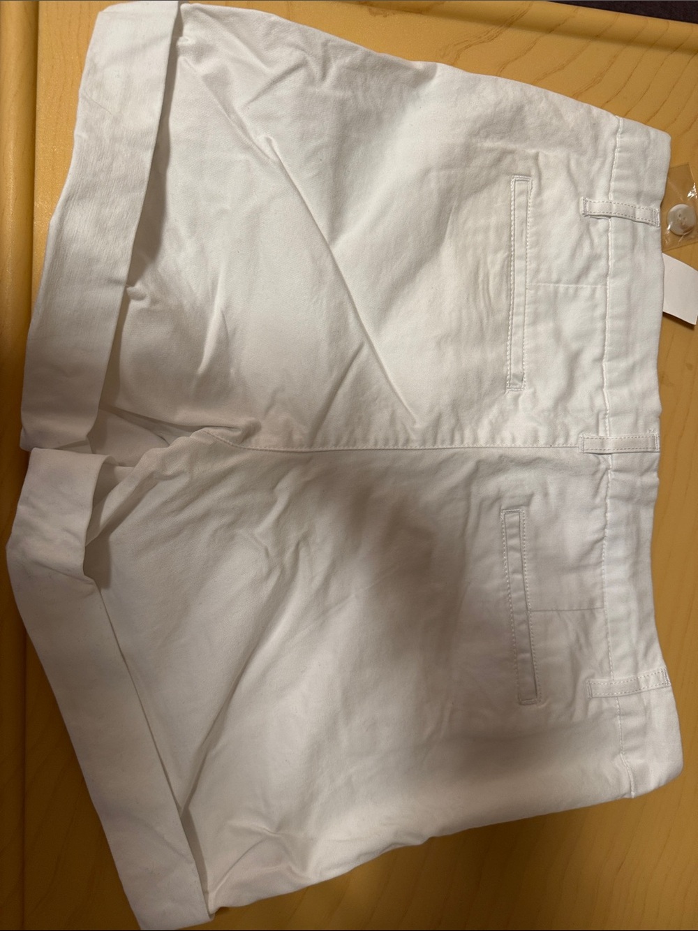 Saks Fifth Avenue White Women's Jean Shorts